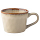 Youcci Yunsu Beautiful Cup Water Pattern Mug Featured Ceramic Milk Cup Personalized Coffee Cup Valentine's Day Gift for Women Yunsu Brown-Water Wave V-shaped Cup
