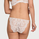 Victorias geheime sexy blumige Spitze bedeckt schlanker Bikini -Briefs Frauenunterwäsche 34Y5 Kokosnussweiß 11260353 1 S