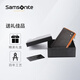 Samsonite Valentine's Day Gift Samsonite Key Pack Coupon Wallet Certificate Pack Gift Box TK7 Coffee + Yellow Brown