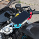 Tacx/5-match cooperative model suitable for Spring Breeze 675SR Beetle Shock Absorbing Mobile Phone Stand Motorcycle Crab Samsung Mobile Phone Stand Rotable Protection Camera [Five-match Black Crab Panel] Spring Breeze 675sr Universal Model