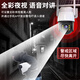 小霸王太阳能AI摄像头无电无网户外电池360度无死角全景免插电4G室外防水高清夜视手机远程无线监控器