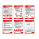Zhonghuan li'an [Fire Fighting Three Tips 40 * 60cm] KT Board Edge Protection Fire Protection Organization Notification Avertissement Signe MYN9226B