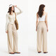 
Semir [Big promotional lucky bag] casual pants for men and women simple versatile trousers for summer sports trendy pants for women - H style beige [drawstring wide-leg pants] M