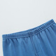 Unterwäsche für rote Bean-Kinder setzen reine Baumwollmänner und Frauen mittlere Kinder im mittleren Alter und lange Hosen warmer Pyjamas M1047 Grau 150
