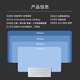 Er Jiangongs kreative Texttischmat Gott des Vermögens Schwarz und Gold großer Büro Computer Keyboard Wristguard Table Matte LD-1591 [Daily Input Gold] 4mm x 80x30 cm
