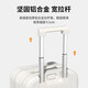 Kamafei SF Express Koffer Student 2025 Neuer Trolley -Fall Herren -Passwort für die große Kapazitätsbox Langable Gepäckmilch weiß [218 Single Box] 24 Zoll [Empfohlen von Schülern der Junior High School]