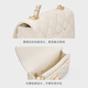 
CHARLES/KEITH25 autumn new product diamond chain handheld crossbody bag small square bag CK2-50701608 Cream milk white S
