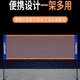 允鹿羽毛球网架便携式可折叠移动简易家用室内户外标准多功能调节高度 3.1m 升级学生款