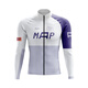 MAAP autumn cycling clothing men's long-sleeved tops bicycle sportswear road bike outdoor breathable quick-drying shirt MAAP orange gray L