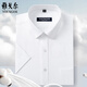 Contrôle à manches à manches courtes de Yageol Business de fer à repasser sans coton masculin STRIMES FORMELS FORMALES STRIMES FORMES MODIEMENTS MODIEUX CHILTES CH, BROUVES BLEUILLE DARI (DX6625) 44 (adaptés à 175-190jin [Jin est égal à 0,5 kg]))
