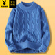 Playboy (playboy) mi-col roulé pull rouge.