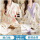 【买1送1】月子服夏季薄款产后孕妇套装春秋产妇可哺乳睡衣家居服 #Y688和服套装：粉白兔+星星兔 2XL 码【140-160】