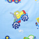 Children's cotton kindergarten quilt three-piece set for babies to take a nap in the kindergarten six-seven-piece set of baby pure cotton bedding Fanhoe-Car-Blue Single Quilt Cover