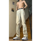 Poum Willow Scimitar Jeans Spring and Automne et Summer American High Street Straight Slim Pantal