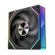 Wanjia Prism 8Pro ARGB fan black reverse blade chassis cooling 12CM fan divine light synchronization 5V3-pin ARGB PWM temperature control speed regulation