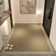 Minimoto home series entrance door luxury floor mat dirt-resistant and free washing feeling entrance can be cut and customized to move into the door Jianmo 13077 120*200CM [upgraded Belgian mutton fat ferret]