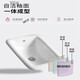 Ruikaiwei above counter basin semi-embedded washbasin oval counter basin square basin wash basin under the counter basin basin 031 delivery drainer. installation glue