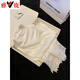 
Yalu White Moonlight]High-Customized Water-soluble Lace Imitation Acetic Acid Pajamas Long Sleeve Trousers Home Clothing Set for Best Friends 13533 M 80-100Jin [Jin equals 0.5 kg]