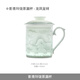 Jingdezhen (jdz) Ceramic Shadow Green Office Cup Home Large Capacity Tea Cup Tea Water Separation Tea Cup Water Cup Birthday Gift for Men Dragon and Phoenix Chengxiang Exquisite Office Cup