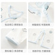 翘脚鸭（Tiptoe Duck） 婴儿衣服夏季薄款新生儿连体衣宝宝满月百天睡衣 电视兔2件 73cm