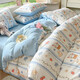 Fengyuru F1098 Série pastorale imprimée en coton pur 1,5 m de lit quatre pièces (unité de tarification: ensemble) xiao wenwan standard