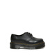 Martin (Dr.Martens) 1461 Quad Damen Herbst- und Winterschwamm Kuchen Pendeln Hochglänzende schwarze dicke Lederschuhe Single Schuhe Schwarz 37