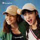 Champion American Champion Baseball Mütze Männer und Frauen lässiger Sonnenschutz Sport einfach und vielseitig Baseball Cap 24FWH45 Beige White
