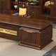 Xinshiya modern Chinese style boss desk leader desk ebony wood CEO large board table solid wood executive desk Great Wall executive desk 2.8m