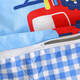 Children's cotton kindergarten quilt three-piece set for babies to take a nap in the kindergarten six-seven-piece set of baby pure cotton bedding Fanhoe-Car-Blue Single Quilt Cover