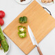
Double gun flat substitute natural bamboo chopping board kitchen cutting board without paint and wax household cutting board chopping board bamboo chopping board [50*35*1.7cm] 5021
