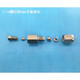 116-inch tube adapter 316 stainless steel screw-type diameter-converter joint straight through 116-turn 23mm14116 screw 1/16 screw type 1/8-inch nut