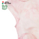 Jnby von Jnby Jiangnan Buddies Baby Krawatte Farbstoff komfortable ärmellose Kleid unregelmäßige Spitzenmädchen Baby Sommer Yo4g12250 690/gemischtes Pulver 100 cm