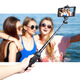 Yunteng Authentic Yunteng 9928 Mobiltelefon Selfie Stick Stativ geeignet für Fernbedienung Vivo Photo Ständer Schöne Bilder 992820-100 cm Schwarz