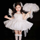 G.DuckKids Little Duck Children's Vêtements Lolita Princesse Jupe Girls 'Jirt Summer Swan Balle Ballet Dance Jupe Performance Childre