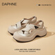 Daphne Daphne dicke Lochschuhe für Frauen für Frauen im Sommer 2025 Neue kleine, lässige Strandsandalen und halbe Hausschuhe