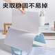 得力(deli)5个装10mm水滴形抽杆夹拉杆文件夹学生办公资料收纳文件夹试卷夹 PP681灰色
