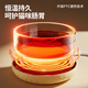 Sawang German constant temperature cat water dispenser yogurt machine in winter heating canned water bowl ceramic insulation water feeding water dispenser milk yellow polka dot 550ml ceramic bowl + digital display 3 constant temperature pad