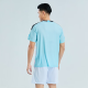 MU Butterfly Badminton Kleidungsstück Set Frauen koreanischer Sommer schneller trockener Trainingsteam Einheit Kurzärmel Männer Wettbewerbswettbewerb Einspannung Customized Slot Pong Jersey G719a Herrenhellblau Top + 201 White Hosen m