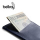 Bellroy【新品】澳洲CardSleeve春季新款卡包名片男士皮革信用卡夹 炭灰蓝V2版