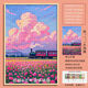 Taoli Familie Heilung Miyazakis Frühlingszug Puzzle 1000 Stücke mit gerahmtem handdekoriertem Malerei Geschenk Puzzle Bildungsspielzeug Spring Train-S983 1000 Stücke ohne Fotorahmen (Brechen/Senden von Plakat)