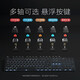 Logitech (G) K845 Kabelgeboten mechanische Tastatur Grüne Teewelle Büro-Typen transparenter Keycap E-Sports Games Special K845 Rainbow KeyCap (Keycap Independent Packaging) Standard X No x 104 Key X TTC-Green-Shaft