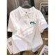 Polo de polo uniqlo con el mismo estilo que el diseño de camisetas de colas japonesas de verano de manga de manga corta Hong Kong de gran tamaño [3895*Wasp]-White M 80-110Jin [Jin equivale a 0.5 kg]