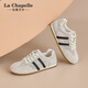 La Chapelle Frauenschuhe 25 Jahre Neue Frauenschuhe Mesh atmungsable Brettschuhe lässig vielseitige Frauenschuhe de Trainingschuhe Nicht riechende Füße Leichtgewichtige Frauenschuhe Beige xxe6628-2 40