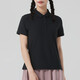 耐克（NIKE）速干POLO衫女子薄款透气翻领T恤夏季新款短袖运动服 黑色FN3895-010 S