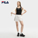 FILA 杨幂同款|斐乐官方女装针织背心2025夏新款时尚简约休闲修身内搭 正黑色-BK S 160/80A/S