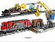 Ji Yao compatible avec LEGO CITY SERIES 60098 Version télécommandée de trains à charge lourde Train Enfants Assemblées Chinois Bâtiment Toys 0 Train à charge lourde Version télécommande