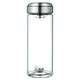 Heenoor Single-couche Gup Cup Men's grande capacité Water Cup Simple Outdoor Portable Filtre Business Transparent Couleur naturelle Couleur XN-6193-280ML