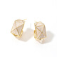 Qlady geometric earrings for women 2025 new high-end earrings feminine temperament light luxury niche ear jewelry birthday gift