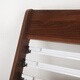 Yushuai newspaper stand office newspaper stand wooden floor-standing book newspaper stand magazine stand promotional information display stand K686# walnut color height 110 (including wheel) width 62