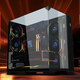 LIANLI Bauhaus O11 Vision Compact Sea View Room Chassis Panorama Säulenloser MATX-Gaming-Desktop-Computer Desktop-Hauptgehäuse Dreiseitiges Glas 360 Wasserkühlung Bauhaus Black Chassis + Lianli Intelligent Display 8.8 Chassis Sekundärbildschirm O11 Vision kompakt